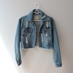 Cropped Denim Jacket